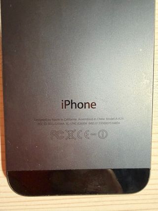 iPhone 5 Negro