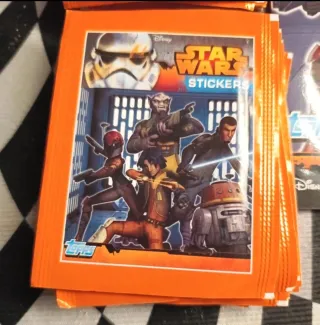500 Sobres Star Wars Rebels + 6 album vacíos