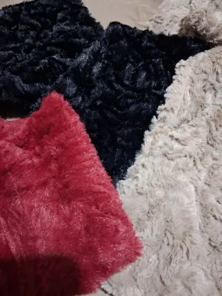 3 sciarpe con cappuccio