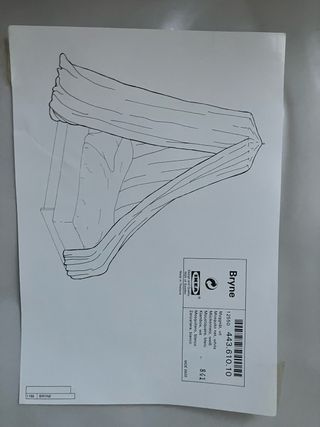 Mosquitera Ikea BRYNE sin uso