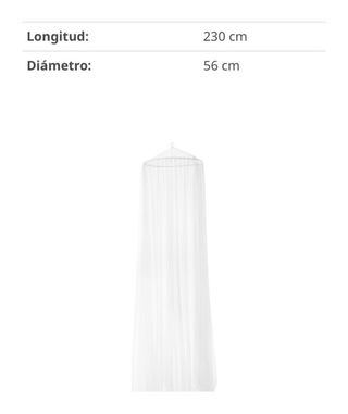 Mosquitera Ikea BRYNE sin uso