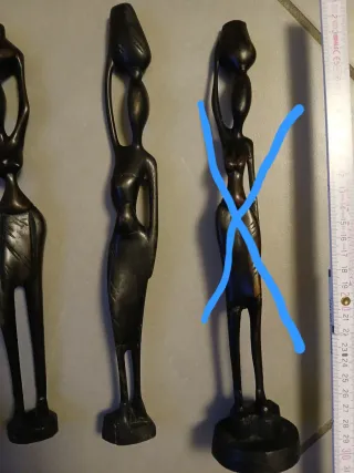 Artigianato Africano - Figure in legno