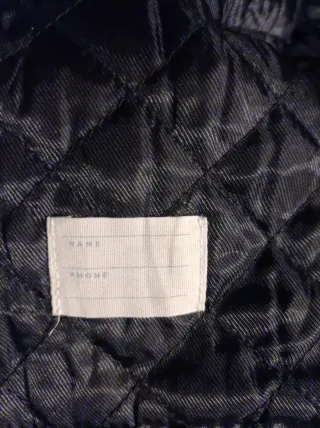 Abrigo cuadros Mango