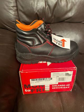 Botas de seguridad MON to FRI Talla 39