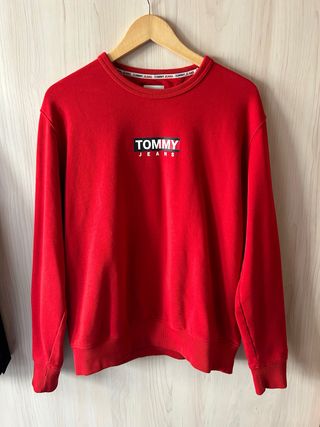 Sudadera Tommy Jeans Roja