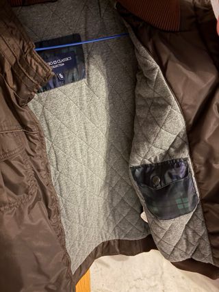 Chaqueta de vestir marrón