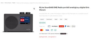 Radio RLINE SoundDAB ONE DAB/FM