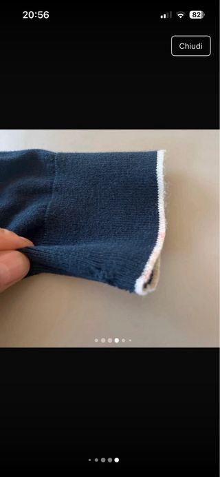 Cardigan Michael Kors Blu Taglia M