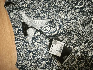 Mono Cortefiel estampado azul talla M