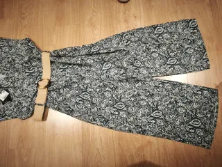 Mono Cortefiel estampado azul talla M