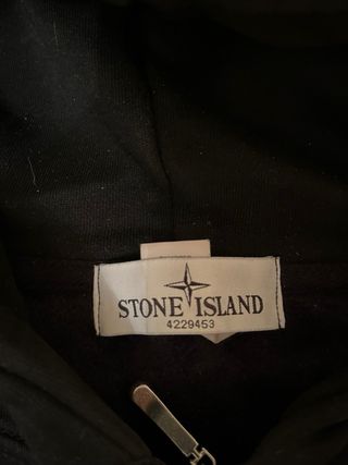 Sudadera Stone Island de color Negra