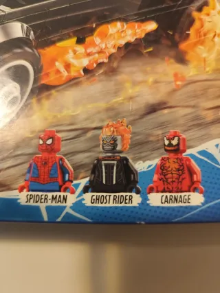 LEGO Spiderman 76173 Ghost Rider vs Carnage