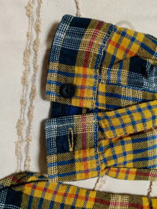 Camisa de cuadros hombre XL