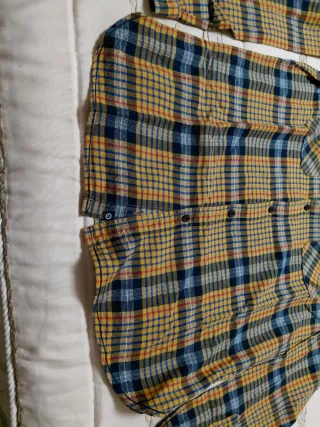 Camisa de cuadros hombre XL