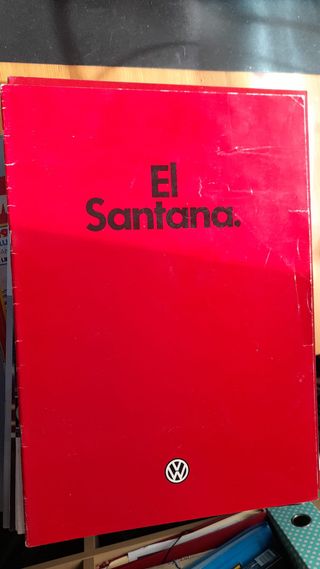 Catalogo El Santana de  Volkswagen