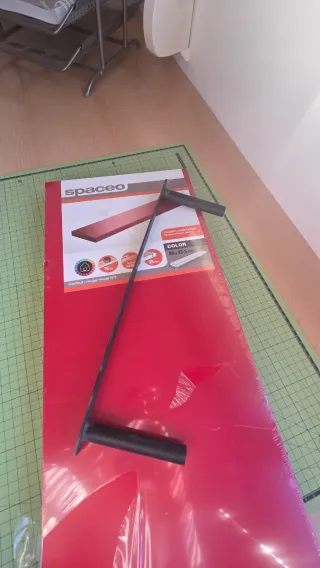 Estantería Lack Roja Ikea