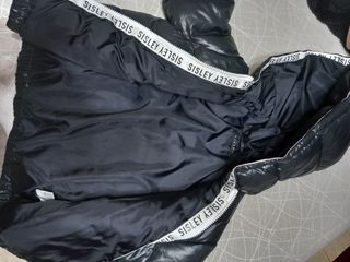 Chaqueta bomber negra 8-9 años SISLEY