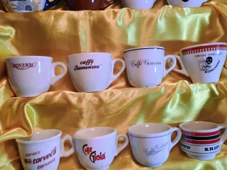 Tazzine caffè pubblicitarie - Set 16 pezzi