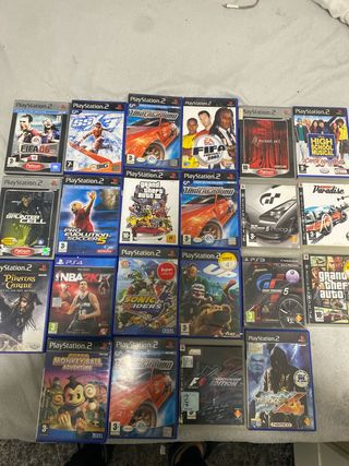 Lotteria di giochi PS2 PS3: FIFA, GTA, Tekken, Sonic