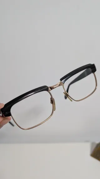 Gafas Indo Bermeo Negro y Dorado