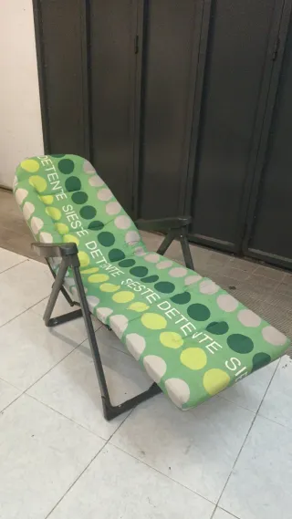 Gandula plegable per a exterior