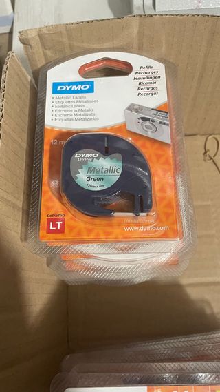 Cintas DYMO Letratag varios colores