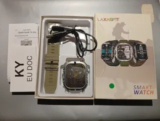 Smartwatch LAXASFIT Correa Verde USB Nuevo.