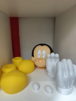 Figura Mickey Mouse 50cm Impresa 3D