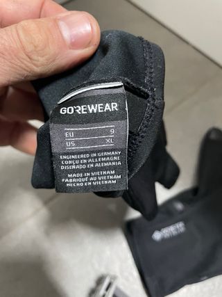 Guantes Gore-Tex Infinium Windstopper Negros