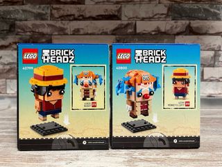 LEGO BrickHeadz One Piece Monkey D. Luffy y Buggy