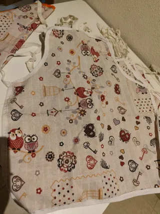 Delantal infantil hecho a mano