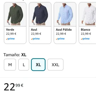 Camisa mudar hombre + regalo
