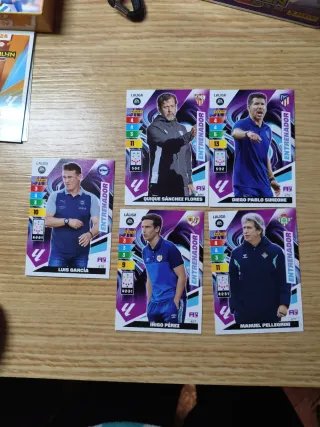Cromos Entrenadores LaLiga Panini