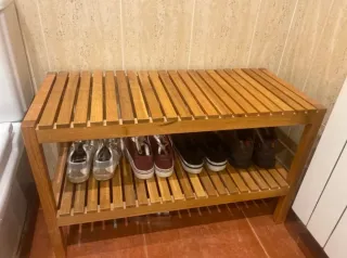 Banco de madera Ikea