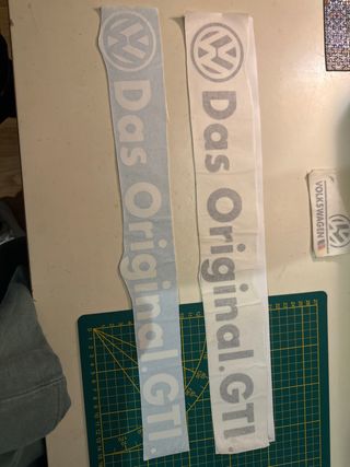 Pegatinas Volkswagen GTI Das Original