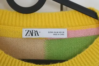 Jersey Zara Multicolor Talla M