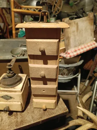 Lotto 3 macinini caffè vintage