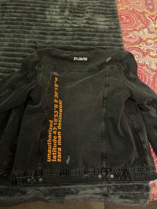 Cazadora vaquera Zara borreguillo