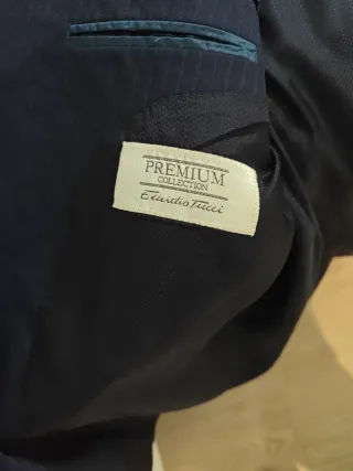 Traje Azul Emilio Tucci