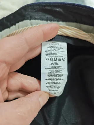 Traje Azul Emilio Tucci