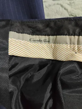 Traje Azul Emilio Tucci