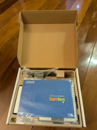 Router Cisco Linksys WAG200G ADSL Home Gateway