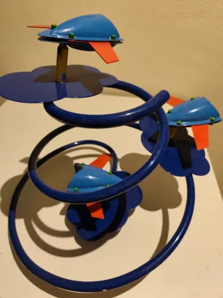 Lámpara infantil de aviones