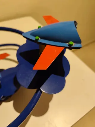 Lámpara infantil de aviones