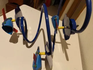 Lámpara infantil de aviones