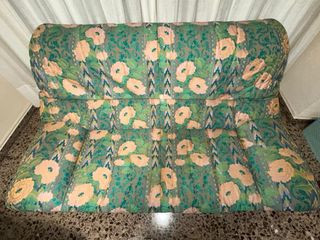 Sofá 2 plazas estampado floral