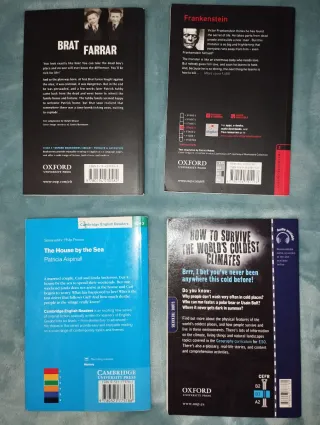 Libros en inglés Oxford & Cambridge –ESO bach