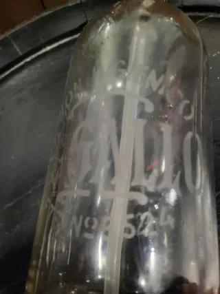 Sifón antiguo El Gallo