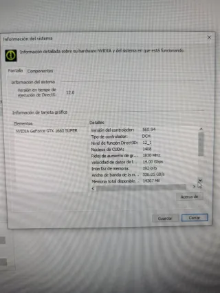 Tarjeta Gráfica Gigabyte GTX 1660 SUPER 6GB