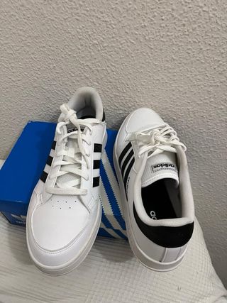 Zapatillas Adidas Superstar II Blancas y Negras